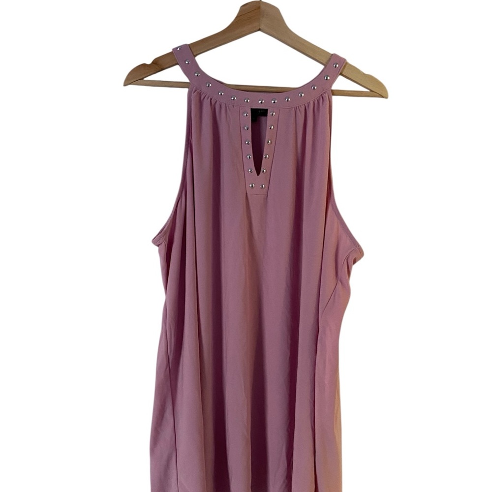 Light Pink Sleeveless Tank Top